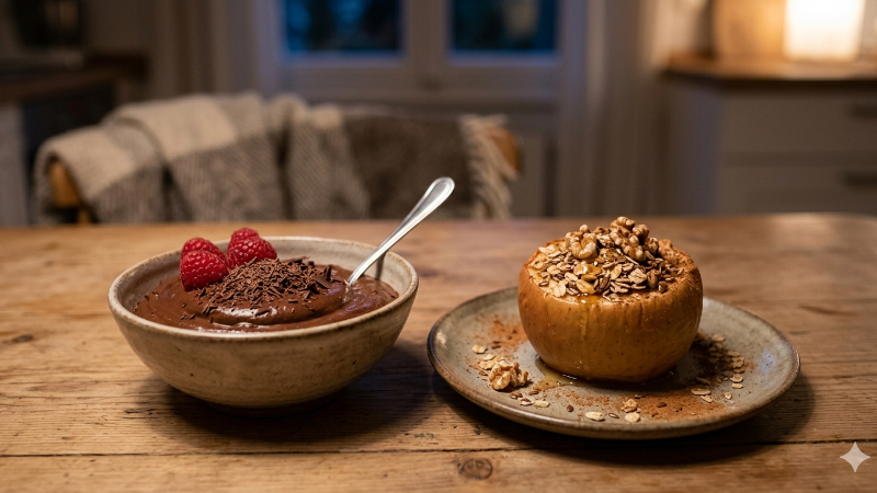 2 Doces Fit para o Domingo à Noite: Receitas Saudáveis
