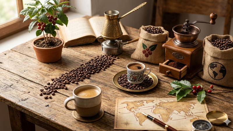 A História do Café: Curiosidades e Números Globais