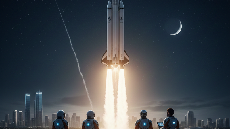 Exploração Espacial: Rumo à Lua e Marte